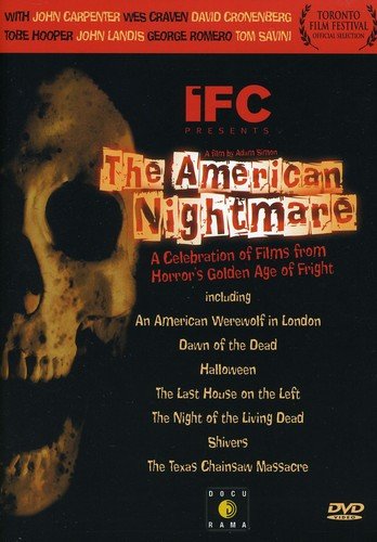 The American Nightmare - A Celebration of Films from Hollywood's Golden Age of Fright used book depot
