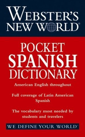 Webster's New World Pocket Spanish Dictionary (Spanish and English Edition) used book depot