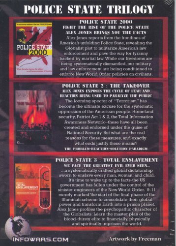 Police State Trilogy: Three DVDs by Alex Jones used book depot