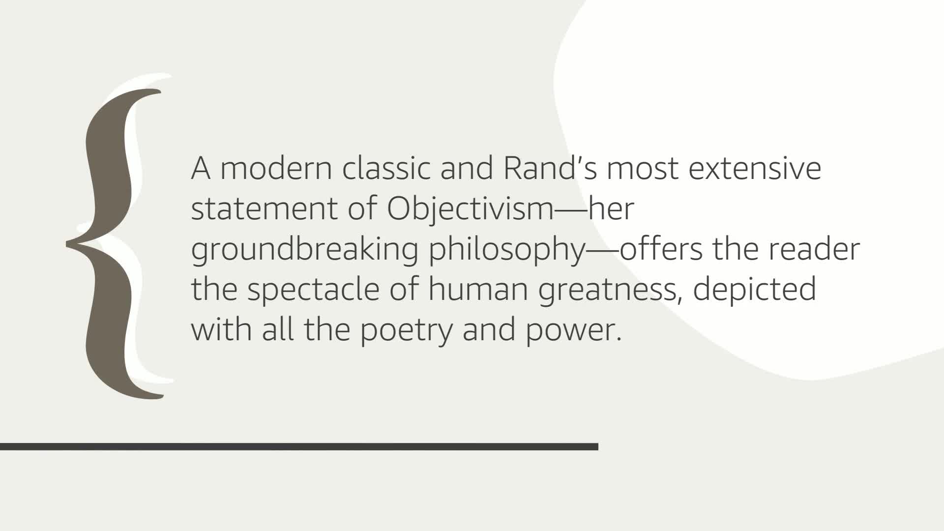 Atlas Shrugged used book depot