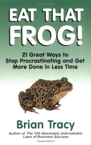 Eat That Frog!: 21 Great Ways to Stop Procrastinating and Get More Done in Less Time used book depot
