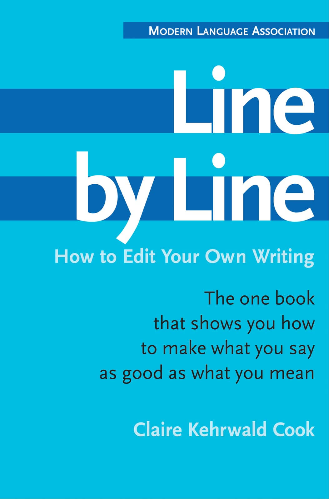 Line by Line: How to Edit Your Own Writing used book depot