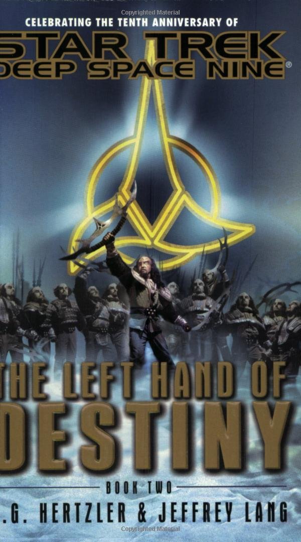 The Left Hand of Destiny, Book 2 (Star Trek: Deep Space Nine) used book depot