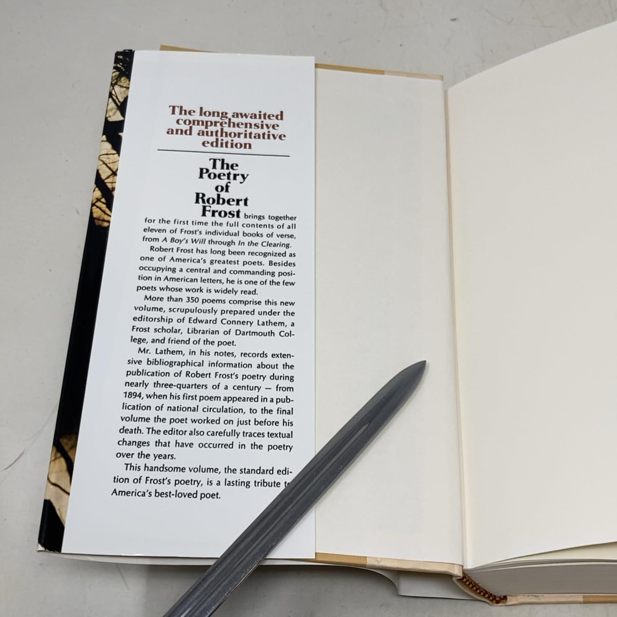 The Poetry of Robert Frost used book depot