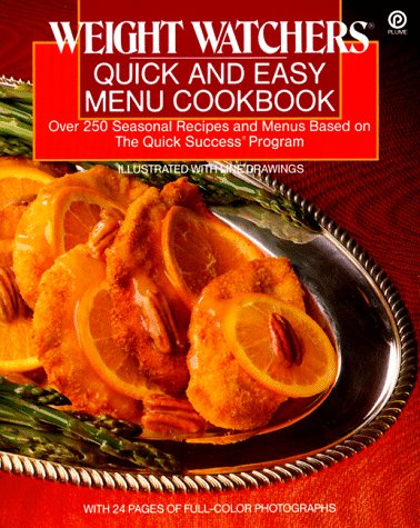Weight Watchers Quick and Easy Menu Cookbook used book depot