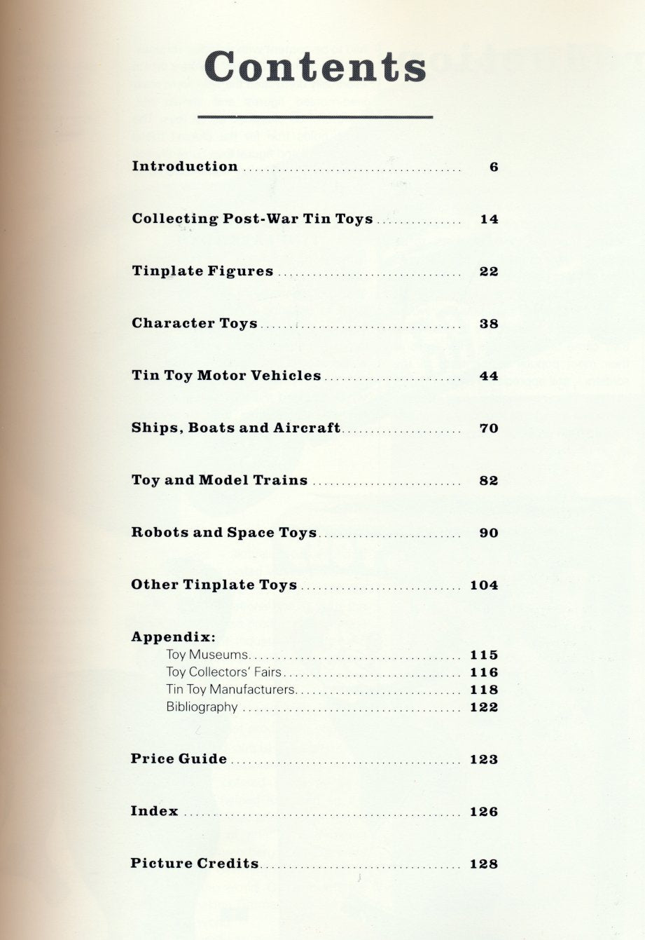 Post-War Tin Toys: A Collector's Guide used book depot