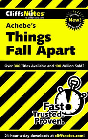 CliffsNotes on Achebe's Things Fall Apart (Dummies Trade) used book depot