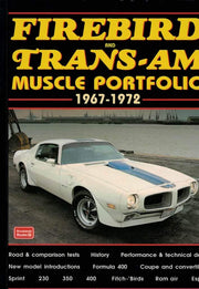 Firebird and Trans-Am: Muscle Portfolio, 1967-1972 used book depot