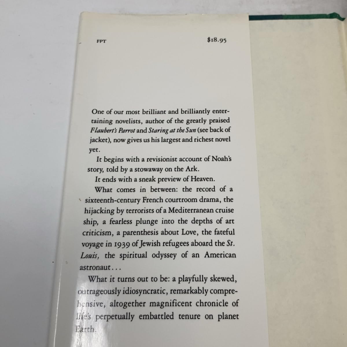 A History Of The World In 10 1/2 Chapters used book depot