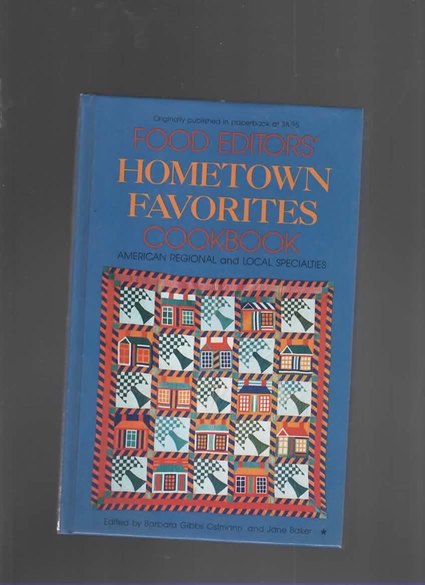 Food Editors' Hometown Favorites Cookbook used book depot