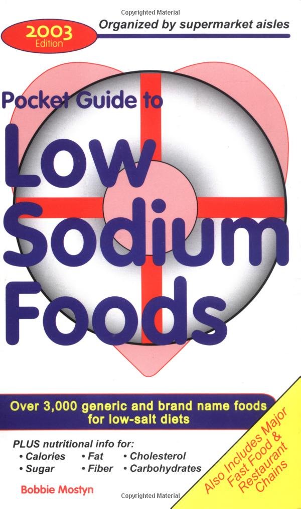 Pocket Guide to Low Sodium Foods used book depot