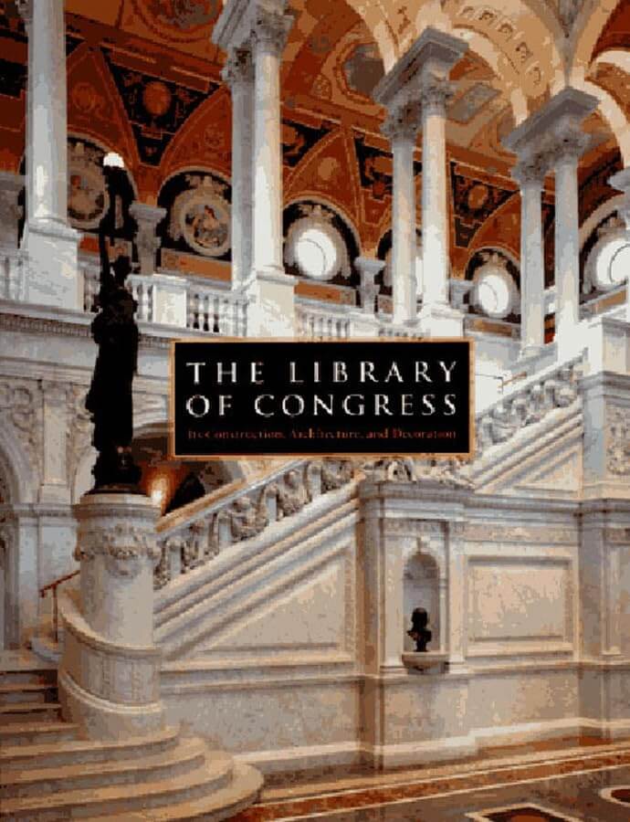 The Library of Congress: The Art and Architecture of the Thomas Jefferson Building used book depot