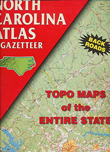 North Carolina Atlas & Gazetteer used book depot