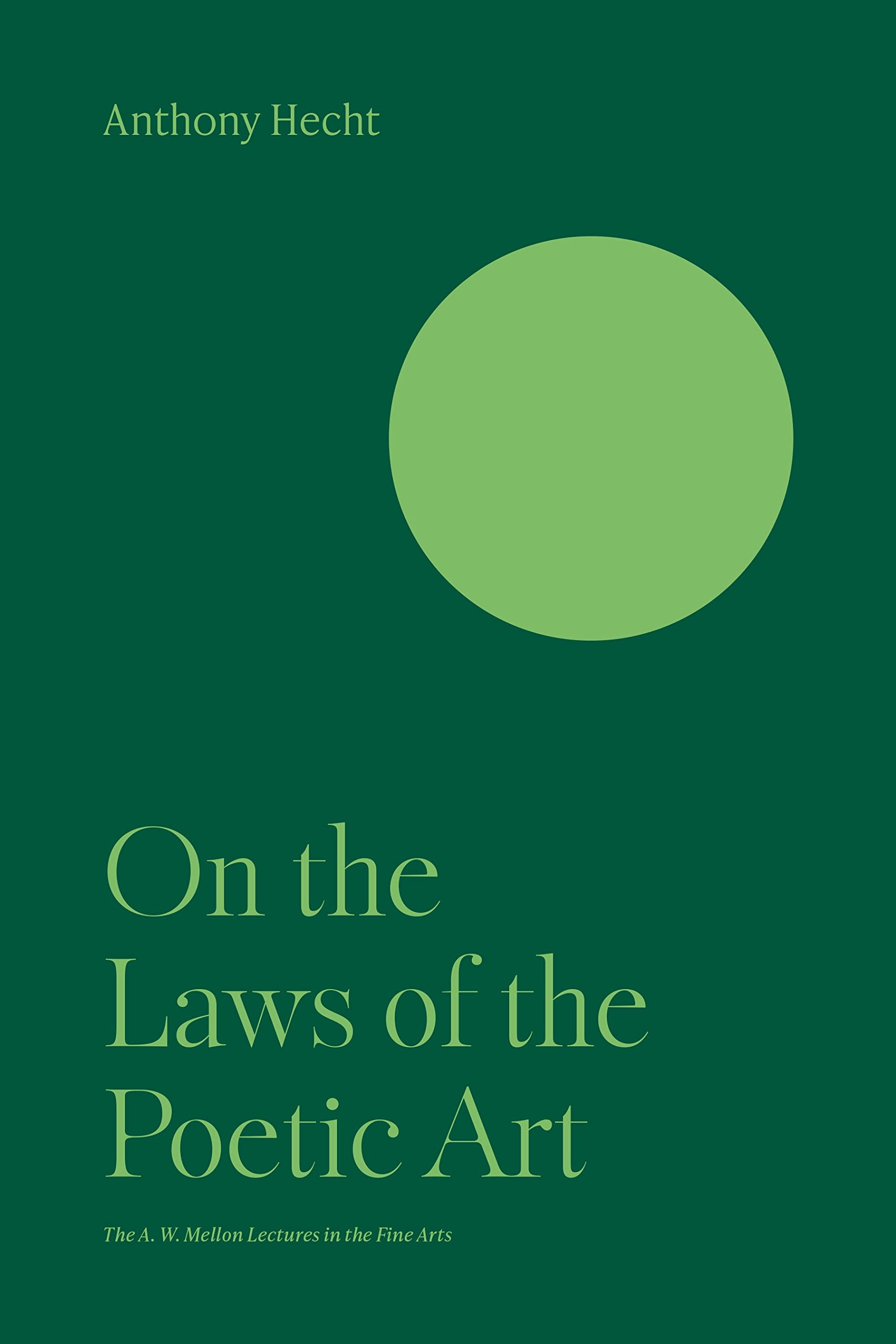 On the Laws of the Poetic Art used book depot