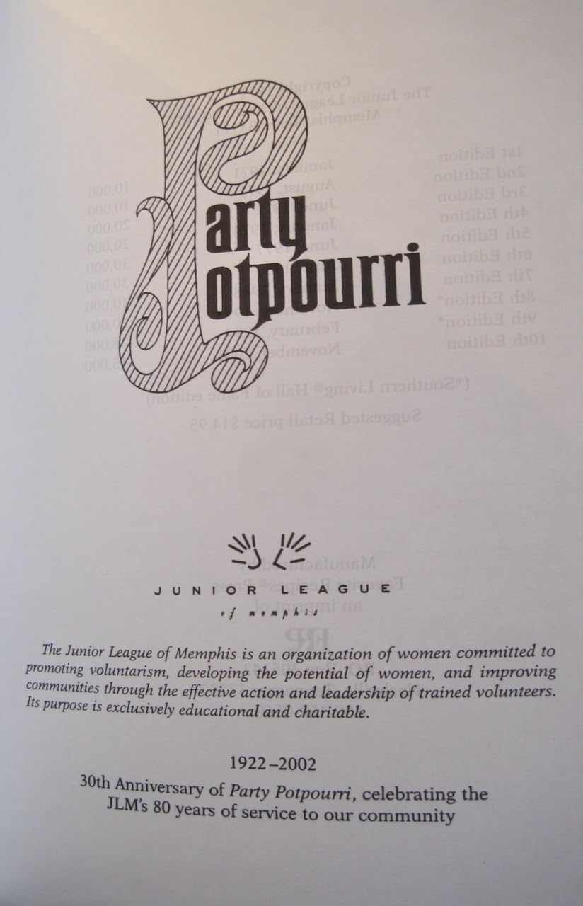 Party Potpourri used book depot