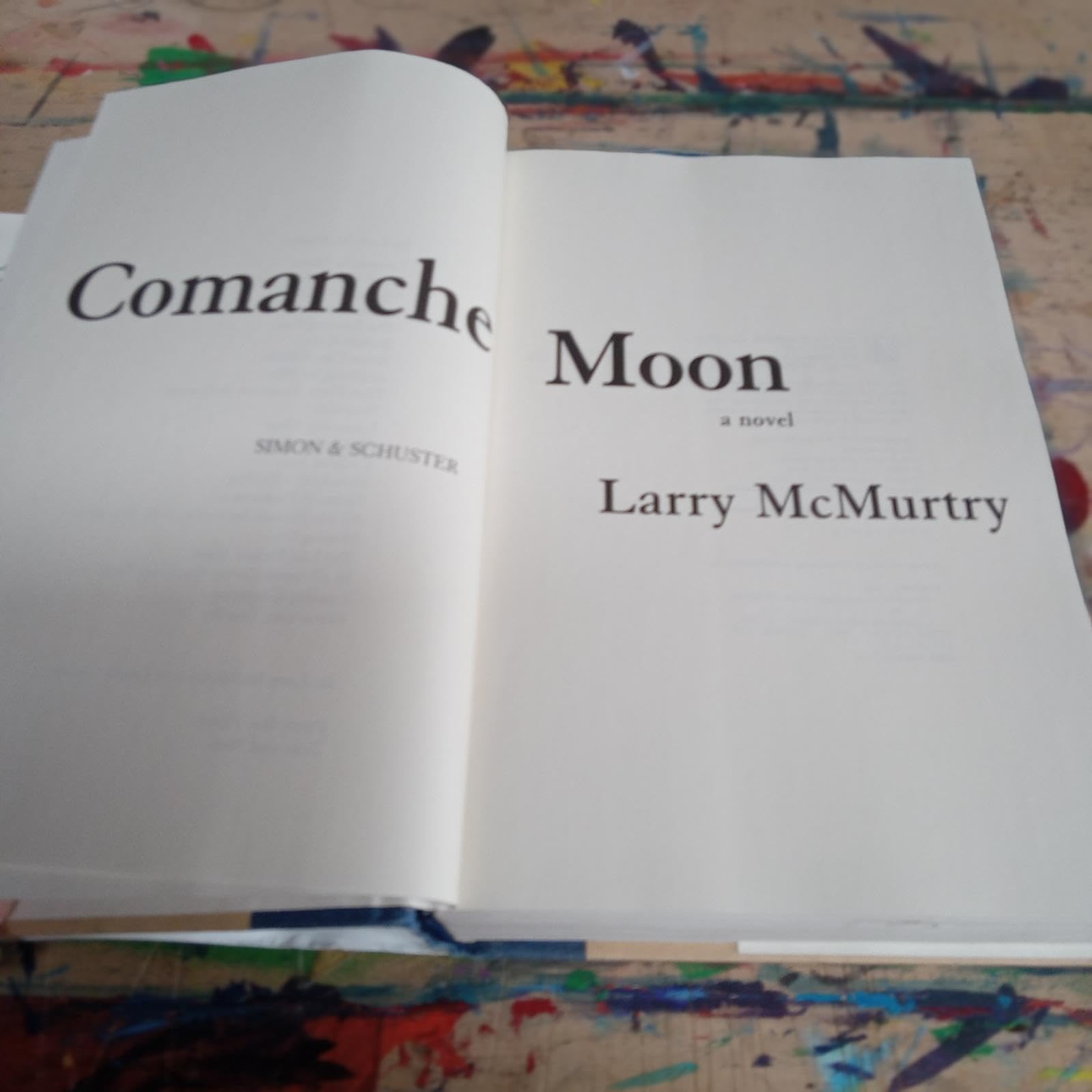 Comanche Moon used book depot