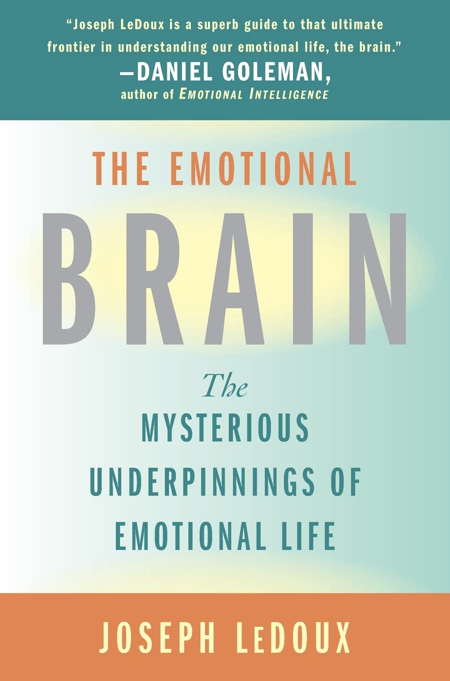The Emotional Brain: The Mysterious Underpinnings of Emotional Life used book depot