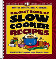 Biggest Book of Slow Cooker Recipes (Better Homes & Gardens Cooking) used book depot