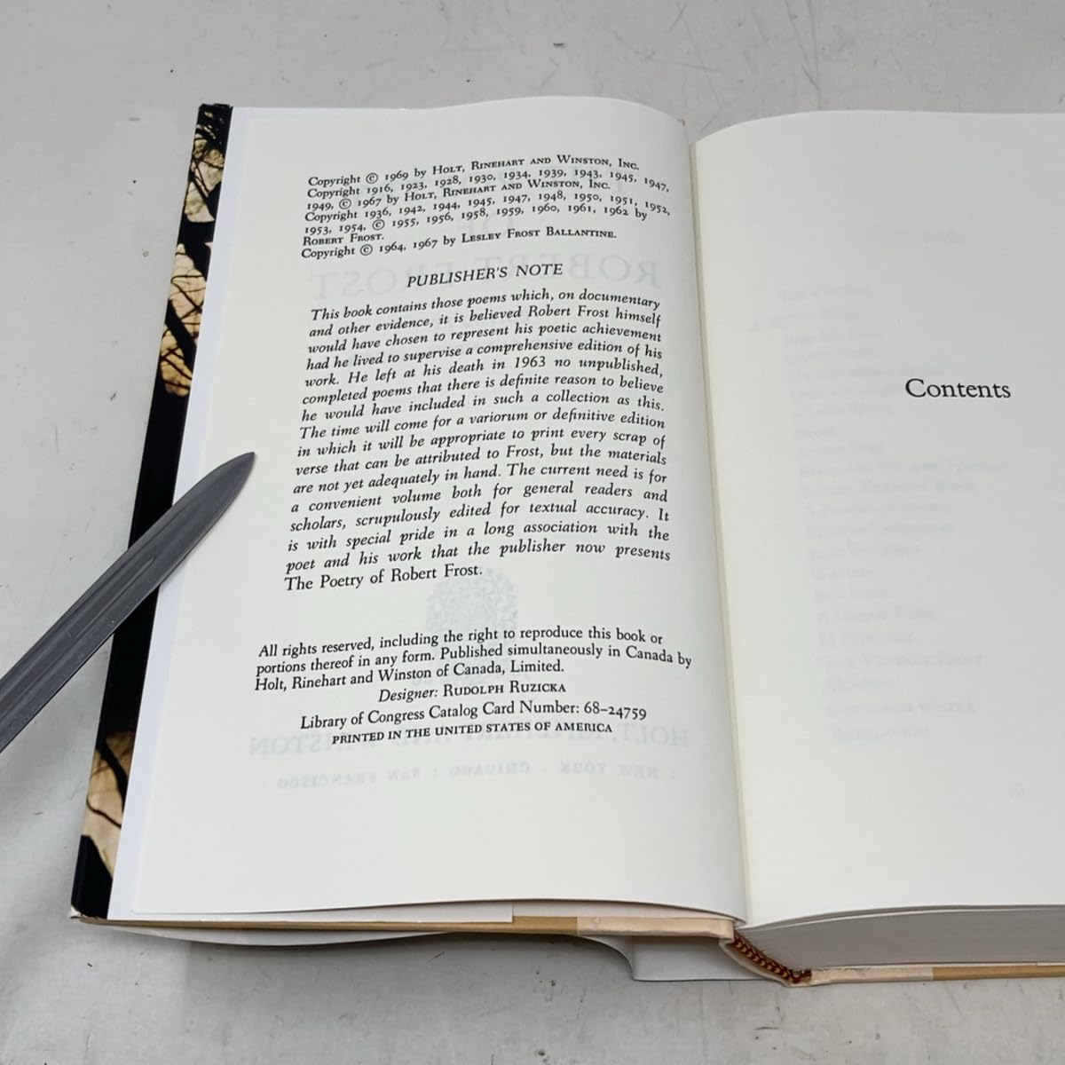 The Poetry of Robert Frost used book depot