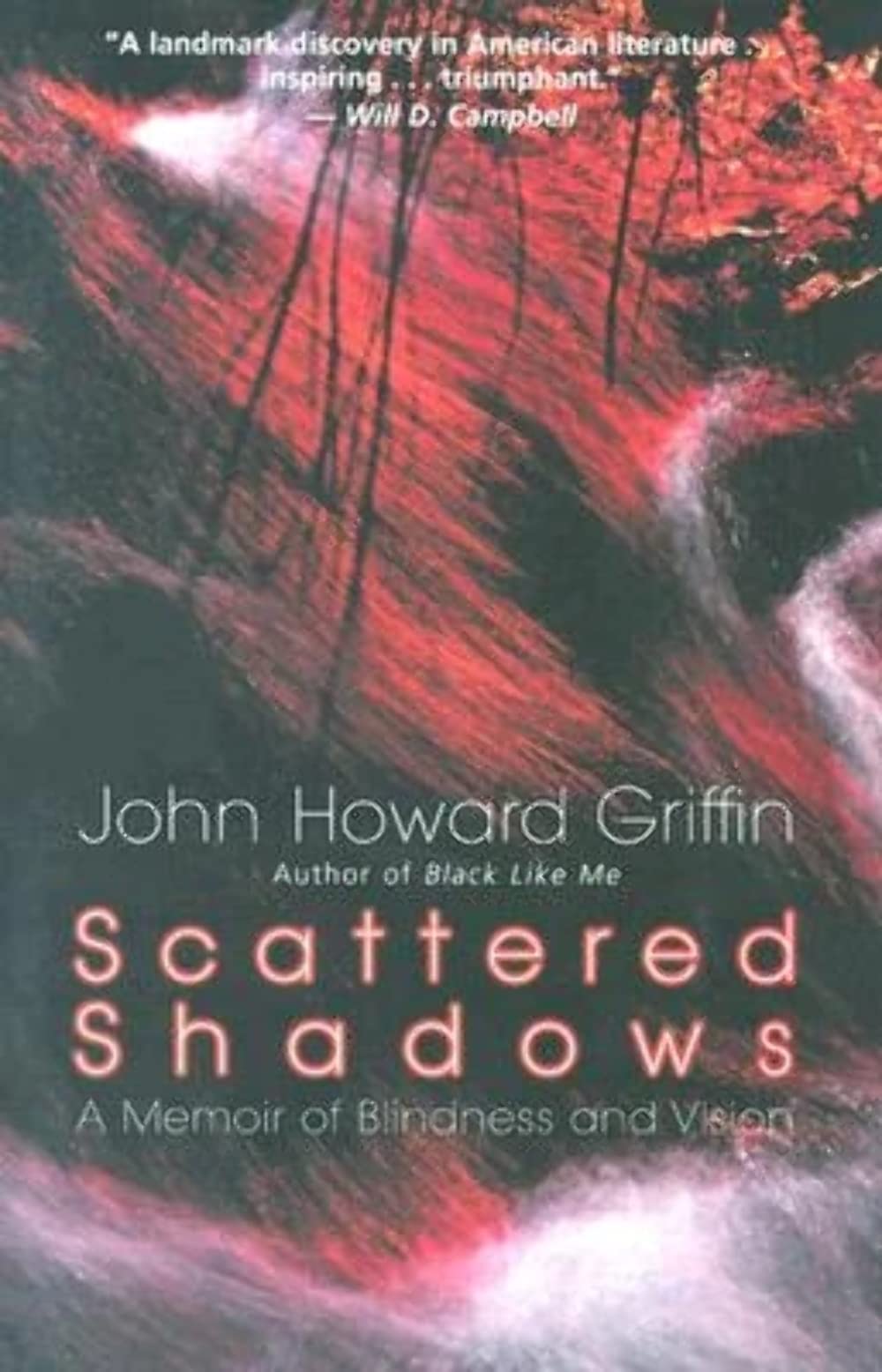 Scattered Shadows: A Memoir of Blindness and Vision used book depot