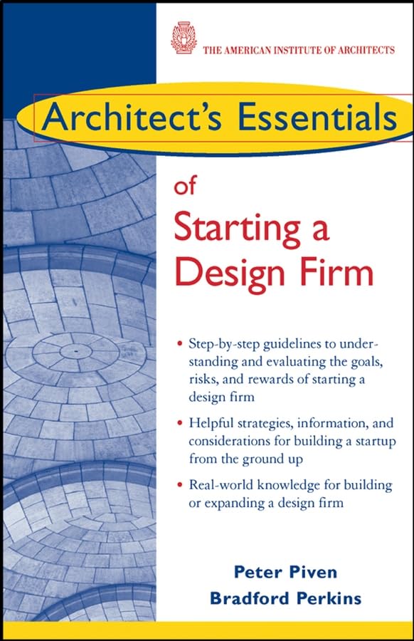 Architect's Essentials of Starting a Design Firm (Architect's Essentials of Professional Practice) used book depot