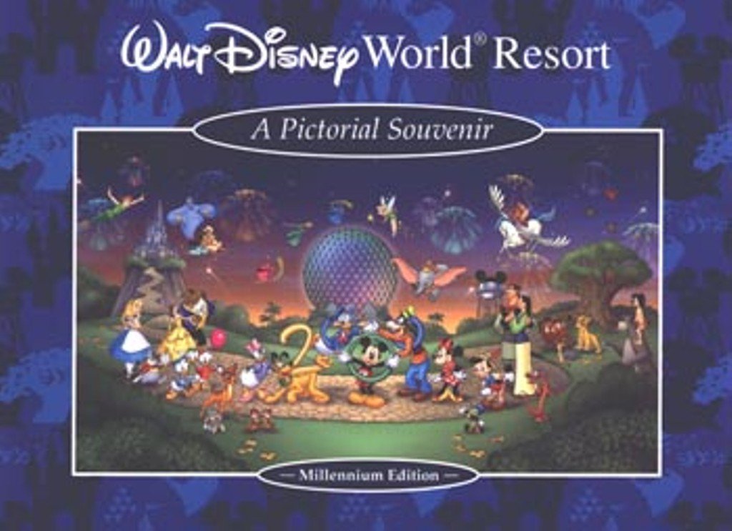 WALT DISNEY WORLD SOUVENIR BOOK (Walt Disney Parks and Resorts custom pub) used book depot