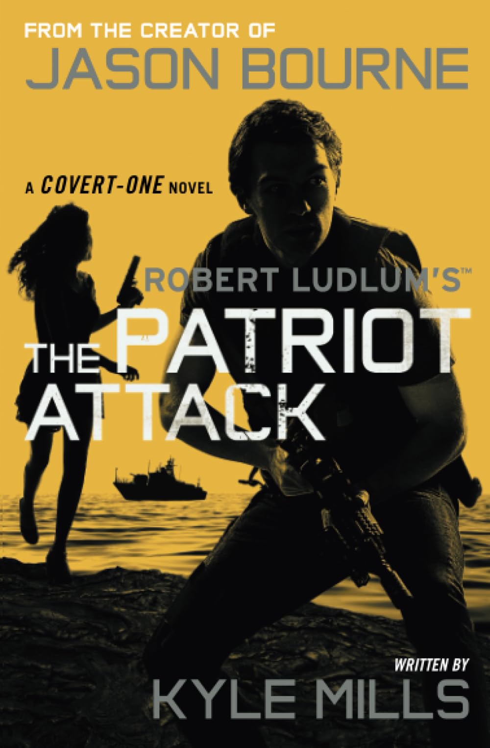 Robert Ludlum's The Patriot Attack (Covert-One Series, 12) used book depot
