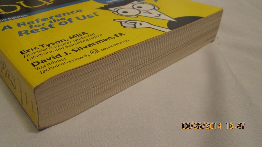 Taxes For Dummies used book depot