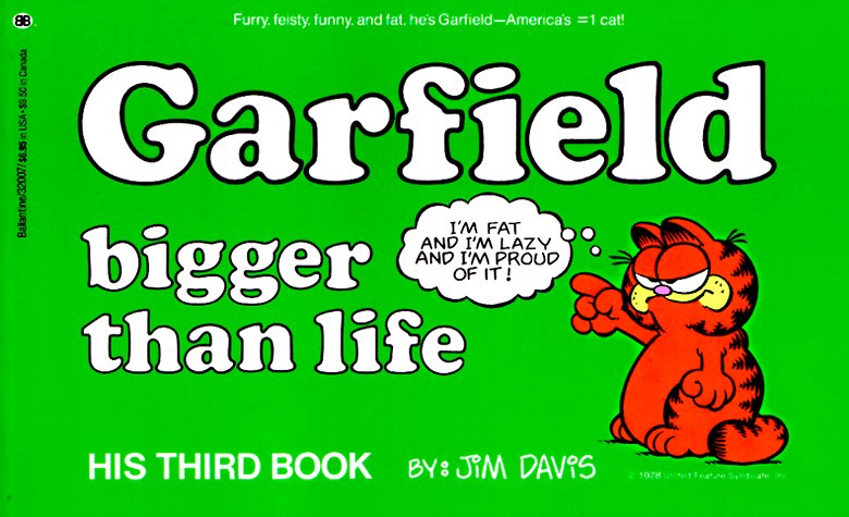 Garfield Bigger Than Life (#3) used book depot