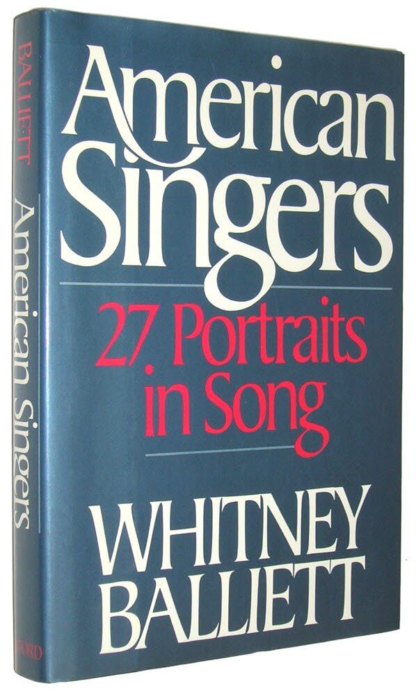 American Singers: Twenty-seven Portraits in Song used book depot