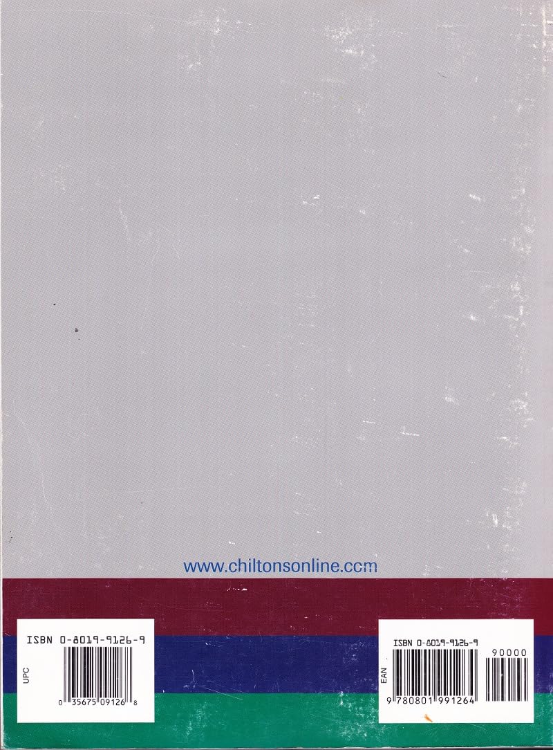 Electric Cooling Fans, Accessory Drive Belts & Water Pumps, 1995-1999 (Chilton Quick Reference Series) used book depot
