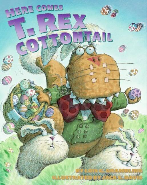 Here Comes T. Rex Cottontail used book depot