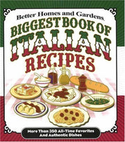 Better Homes and Gardens Biggest Book of Italian Recipes used book depot