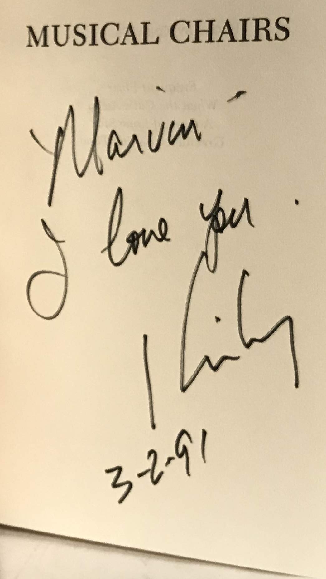 Musical Chairs used book depot