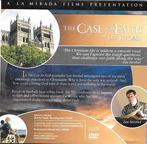 The Lee Strobel 3-Disc Film Collection: The Case for Christ / The Case for Faith / The Case for a Creator used book depot