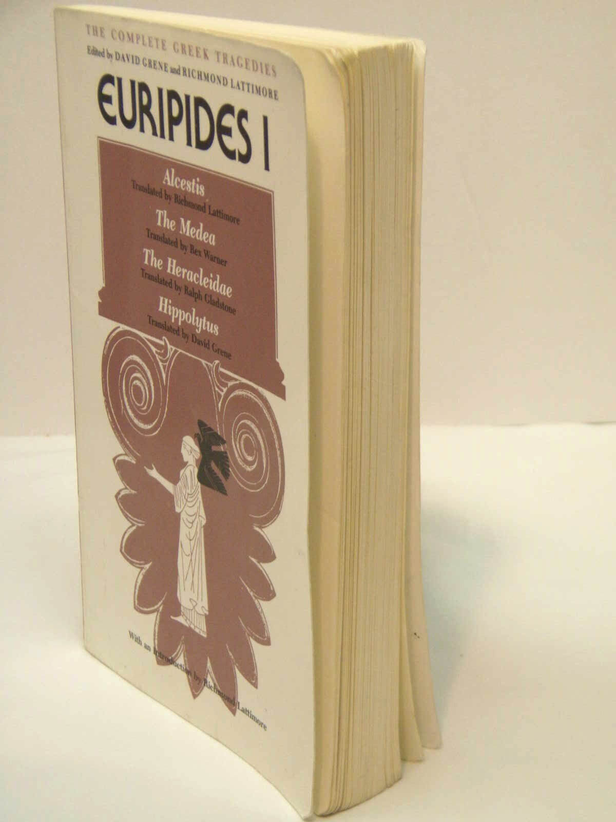 Euripides I: Alcestis, The Medea, The Heracleidae, Hippolytus (The Complete Greek Tragedies) used book depot