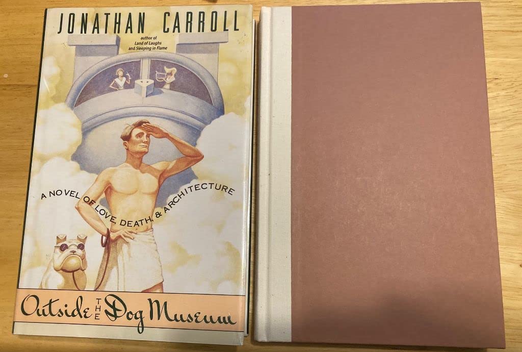 Outside the Dog Museum used book depot