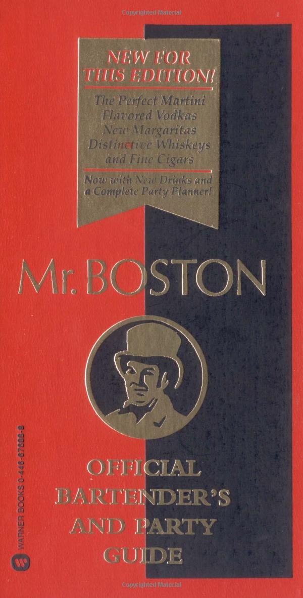 Mr. Boston: Official Bartender's & Party Guide used book depot