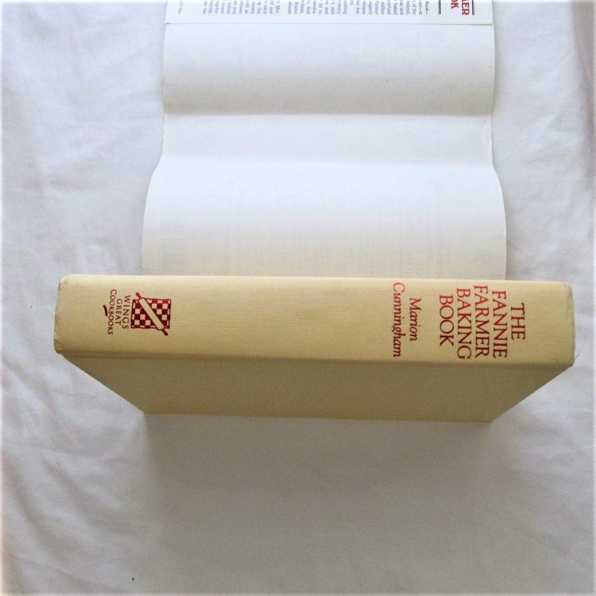 The Fannie Farmer Baking Book used book depot