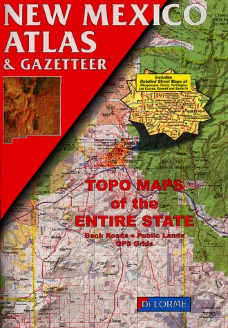 New Mexico Atlas & Gazetteer used book depot