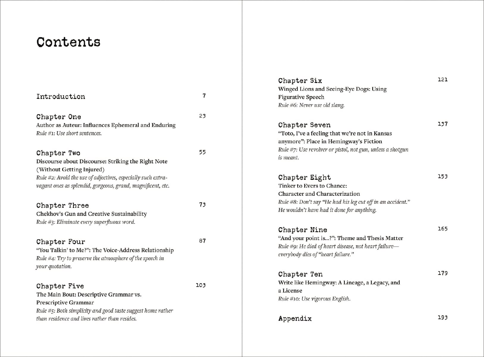 Write Like Hemingway: Find Your Voice, Discover Your Style Using the 10 Rules That Guided A Nobel Laureate used book depot