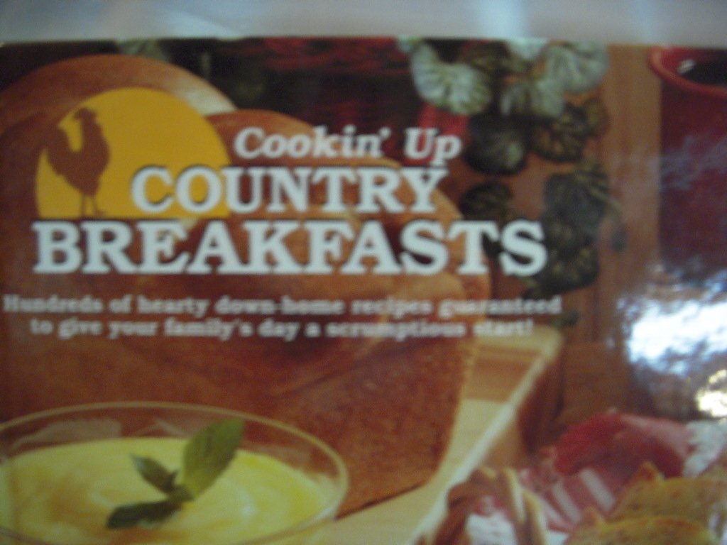 Cookin' Up Country Breakfasts used book depot