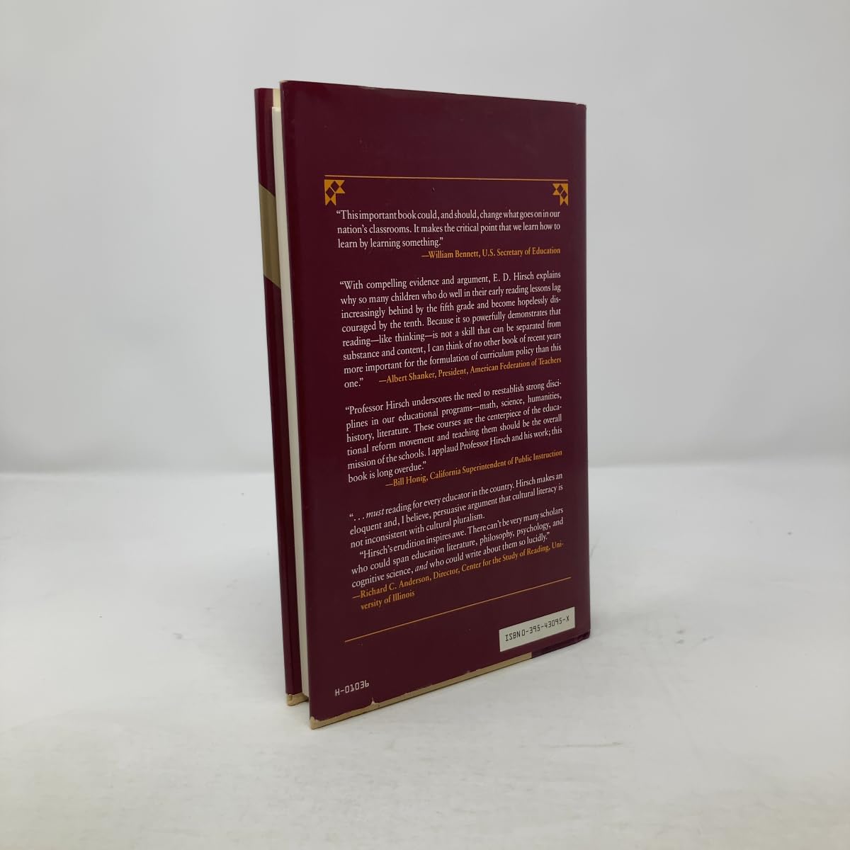 Cultural Literacy: What Every American Needs to Know used book depot