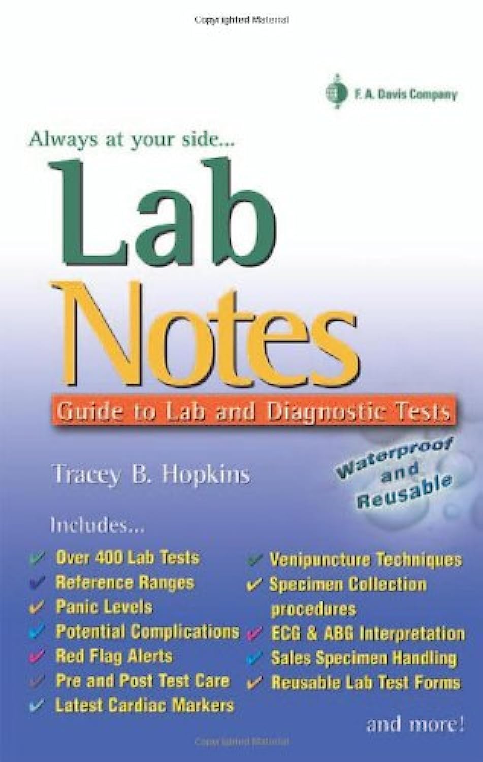 LabNotes: Guide to Lab & Diagnostic Tests used book depot