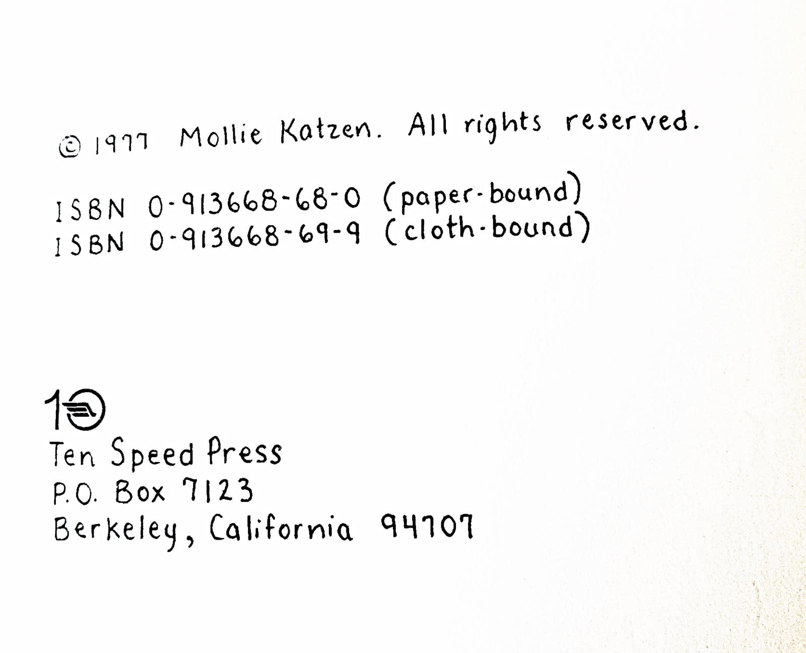 The Moosewood Cookbook: Recipes from Moosewood Restaurant, Ithaca, New York used book depot