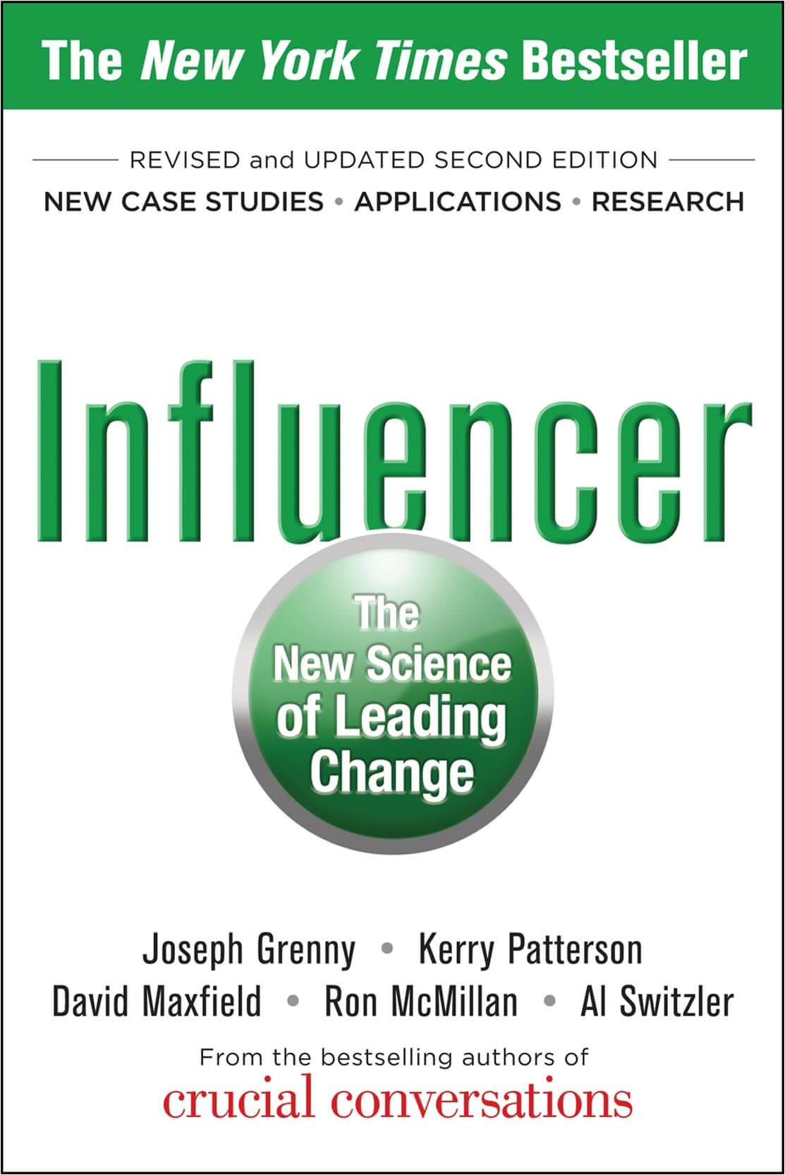 Influencer: The New Science of Leading Change, Second Edition used book depot