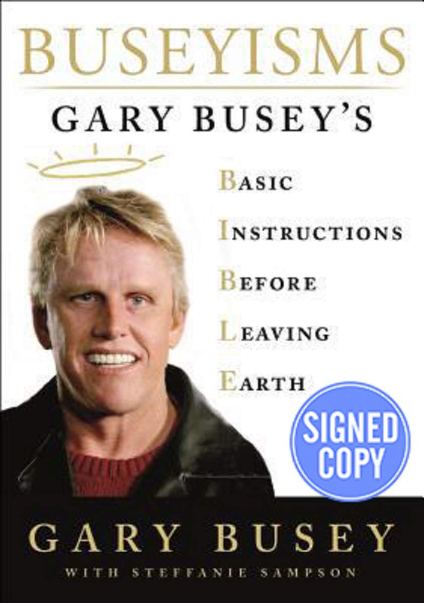 Buseyisms - Signed / Autographed Copy used book depot