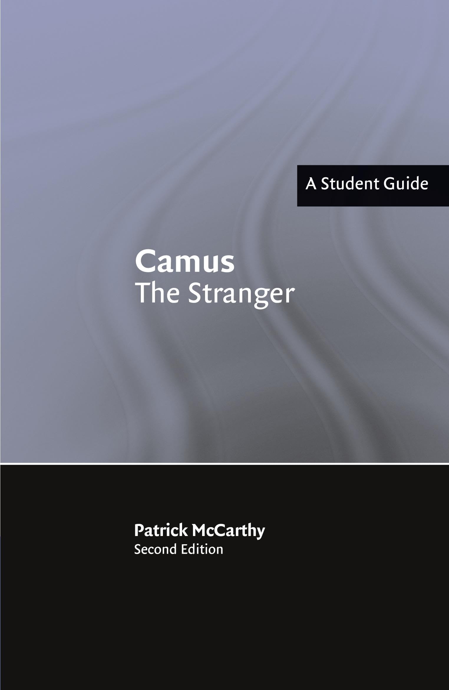 Camus: The Stranger (A Student Guide: Landmarks of World Literature) used book depot
