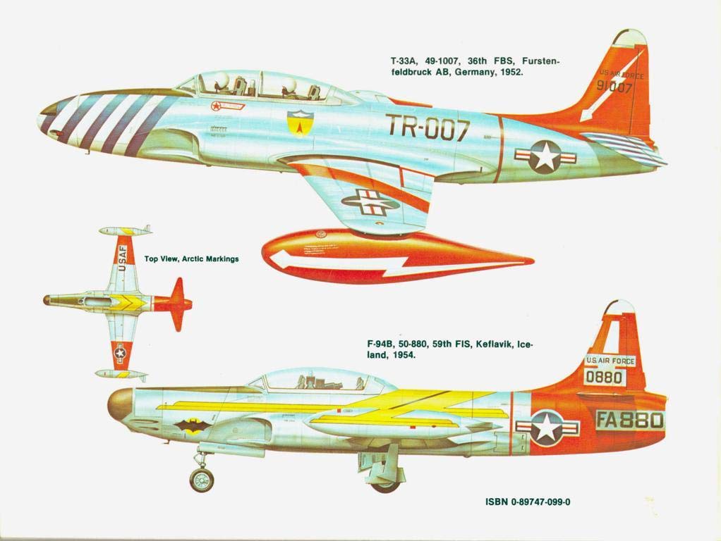 P-80 Shooting Star, T-33/F-94 in Action - Aircraft No. 40 used book depot