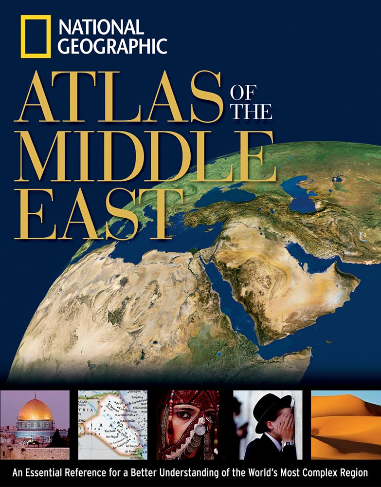 National Geographic Atlas of the Middle East used book depot